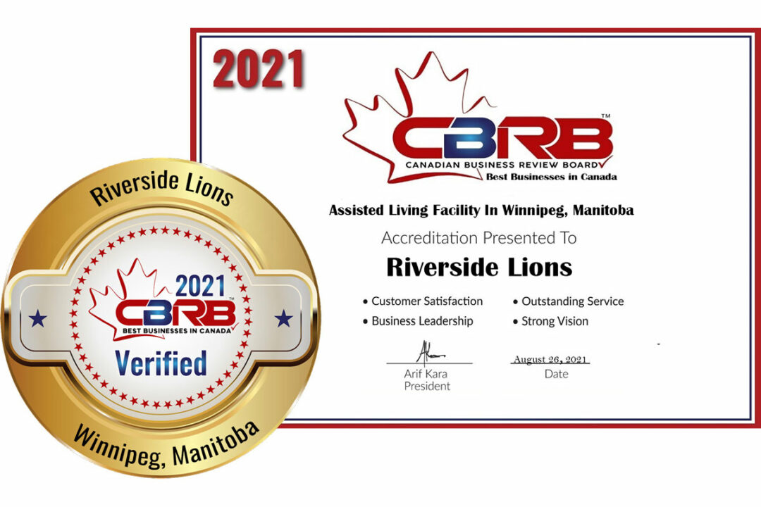 Riverside Lions selected for Best Businesses In Canada 2021